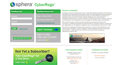 Desktop Screenshot of cyberregs.com