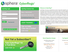 Tablet Screenshot of cyberregs.com